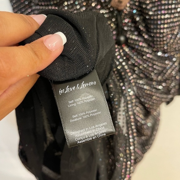 For Love and Lemons All That Glitters Dress - Picture 7 of 7